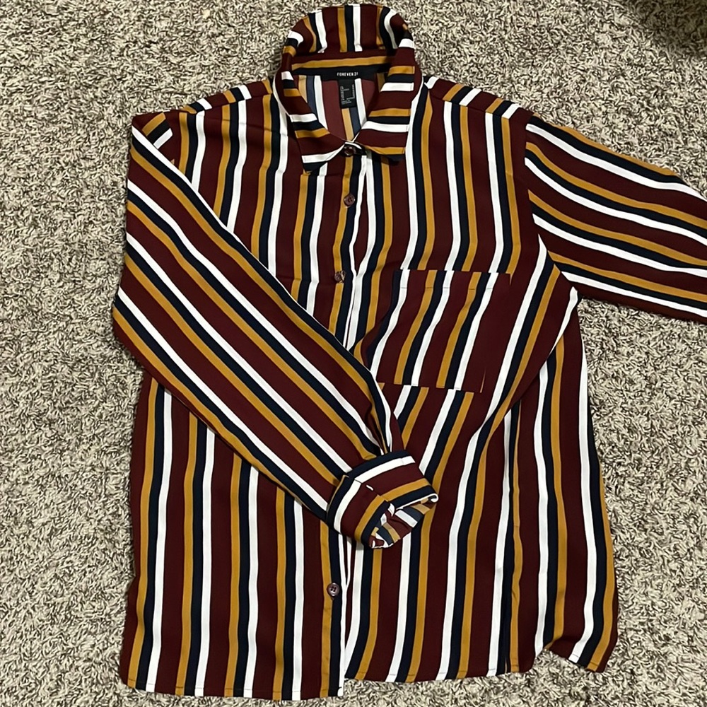 Forever 21 blouse button down